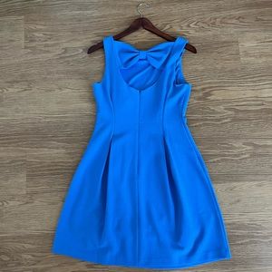 Vince Camuto Bow Back Dress | Size 8 | Cornflower Blue